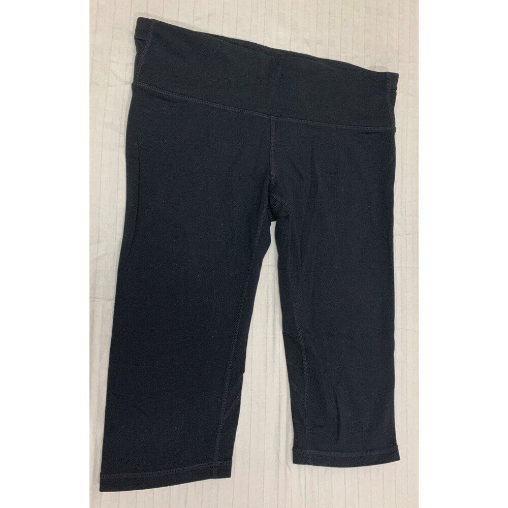 GAP WOMENS ATLETIC YOGA PULL ON CAPRIS SIZE M